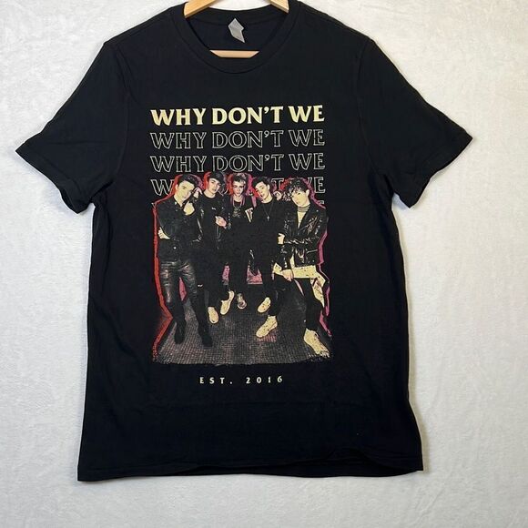 Why don’t‎ we band artist T-shirt - Men Small - Picture 1 of 6